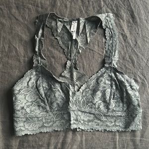 Free People Galloon bralette gray